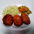 ポニーリボン's cooksnap of when they made 玉葱たっぷりの鶏ミンチチーズフライ.