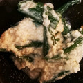 lisa109's cooksnap of when they made 春はデトックス！菜の花とほうれん草の白和.