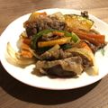 プチプチもちもち's cooksnap of when they made ご飯進む♥️牛コマと夏野菜オイスター炒め.
