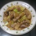 maekawa311's cooksnap of when they made 豚肉と大根キャベツの甘辛炒め.