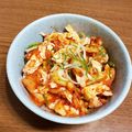 麻's cooksnap of when they made 簡単おつまみ 鶏キムチ〜韓国風.