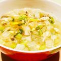 bonbonnier's cooksnap of when they made 豆腐と 春雨 鶏挽き肉の ピリ辛スープ！.