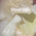 ﾌﾞﾚﾝﾀﾞ's cooksnap of when they made キャベツと具沢山の味噌汁.