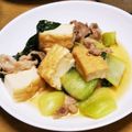 あ～ちゃんさ～ちゃん's cooksnap of when they made 厚揚げとチンゲン菜の中華煮.