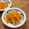 さくらスキップ's cooksnap of when they made さつま揚げと人参の甘酢きんぴら.