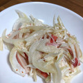 たっこぉ's cooksnap of when they made かにかまぼこと玉ねぎで作る簡単おつまみ.