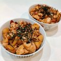 ゆにこーん☆'s cooksnap of when they made 鶏胸肉の♡焼き鳥丼.