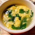のんべぇヒロ's cooksnap of when they made ファミレスの味！？卵とわかめのスープ.