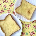 ふたごゆき's cooksnap of when they made ココナッツオイルで塩バニラトースト♡.