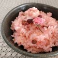 noriko912's cooksnap of when they made 桜の花香る甘納豆のお赤飯 春の祝や雛祭り.