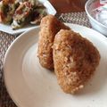 あねこちゃん's cooksnap of when they made 焼きおにぎり♪コチュジャン・味噌しょうゆ.