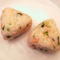 めめんも's cooksnap of when they made 大根の葉で☆〆のおにぎり.