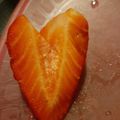 カクヨ's cooksnap of when they made ハートの苺♡.