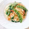 yesmama's cooksnap of when they made 春の便り♪菜の花と鮭のペペロンチーノ.