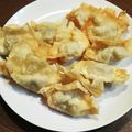 ｊｏｃｏｍｏｍｏｌａ's cooksnap of when they made ❀すりみ包み揚げワンタン❀.