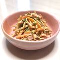 お料理ニャロメ's cooksnap of when they made 牛蒡と人参の和風シーザーサラダ＊副菜.