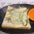 へい♡ゆー♡'s cooksnap of when they made きんぴらごぼうとチーズのトースト♪.