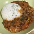 akipopc's cooksnap of when they made 定番調味料だけで♪簡単チキンハヤシライス.
