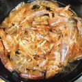 miwayon's cooksnap of when they made エビ殻スープのとりかた.