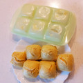 ありんこ☆★'s cooksnap of when they made 離乳食 蒸しパン 製氷皿利用.