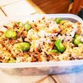 ダッフィーニーうに's cooksnap of when they made vol.2 そら豆と桜えびの香りご飯.