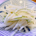 なっさん70's cooksnap of when they made 三つ葉と大根のゆず胡椒サラダ♫♬.