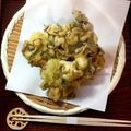 horseland's cooksnap of when they made ネギと椎茸と人参のかき揚げ風.