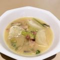 クックQPU4ZJ☆'s cooksnap of when they made ベーコンとカブのクリームシチュー★.