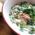 ほほば's cooksnap of when they made 白だしのみ！我が家のシンプルきつねうどん.