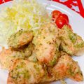 ☆３匹の子ぶた☆'s cooksnap of when they made ★青のり香る鶏天★余っている納豆のタレで.