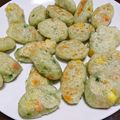 jiin's cooksnap of when they made 離乳食に♡簡単おからチーズおやき.