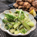 もりはん's cooksnap of when they made 簡単ヘルシー☆セロリとしらすのごま塩炒め.