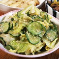 低カロ探検隊's cooksnap of when they made キャベツときゅうりの胡麻和え♪.
