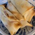 クック9I7Y8X☆'s cooksnap of when they made りんごとお餅のスイーツ春巻き　2種.