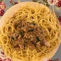 ゆ♡ひママ's cooksnap of when they made 簡単♪大葉香るツナ大根おろしパスタ.