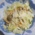 クックGB6431☆'s cooksnap of when they made レンジで簡単!鶏胸肉のキムチ蒸し☆低糖質.