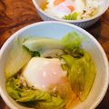 ＊＊もっさん＊＊'s cooksnap of when they made 忙しい朝にオススメ、レタスたまご。.