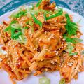 ☆３匹の子ぶた☆'s cooksnap of when they made 鶏胸ゴボウ揚げのネギ南蛮◎.