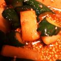 くりくりマロンちゃん's cooksnap of when they made ピリ辛きゅうり☆混ぜて袋で作る簡単レシピ.