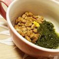 たもたん's cooksnap of when they made 朝食にピッタリ！とろとろ～♪めかぶ＆納豆.