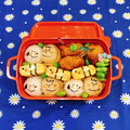 あいみnキッチン's cooksnap of when they made ❁キャラ弁❁スヌーピーのおいなりさん❁.
