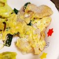 ヨッシーさん。's cooksnap of when they made 朝食に!豚肉とほうれん草のピカタ風.