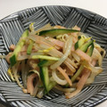 ねこ３匹's cooksnap of when they made もやしときゅうりとハムの中華和え.