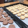 クックYWA4A3☆'s cooksnap of when they made 一度に作る☆抹茶&バニラクッキー.