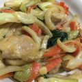 クックM6DK2O☆'s cooksnap of when they made 爽やか☆チンゲン菜と鶏のマヨポン炒め.