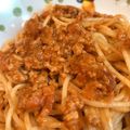 まゆあつ！'s cooksnap of when they made 【覚え書き】超！簡単ボロネーゼ.