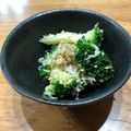 クックチョコレート。's cooksnap of when they made ブロッコリーとしらすのごま和え.