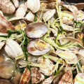 とむ子。's cooksnap of when they made 簡単！水菜とあさりの酒蒸し.
