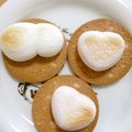 めなよ's cooksnap of when they made オーブントースターで焼きマシュマロ☆.