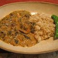 ほっぺたプニ子's cooksnap of when they made 美味☆ほうれん草と挽き肉カレー.